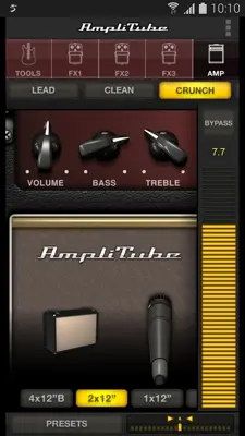 AmpliTube Free/SamsungProAudio android App screenshot 1