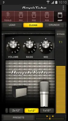 AmpliTube Free/SamsungProAudio android App screenshot 2